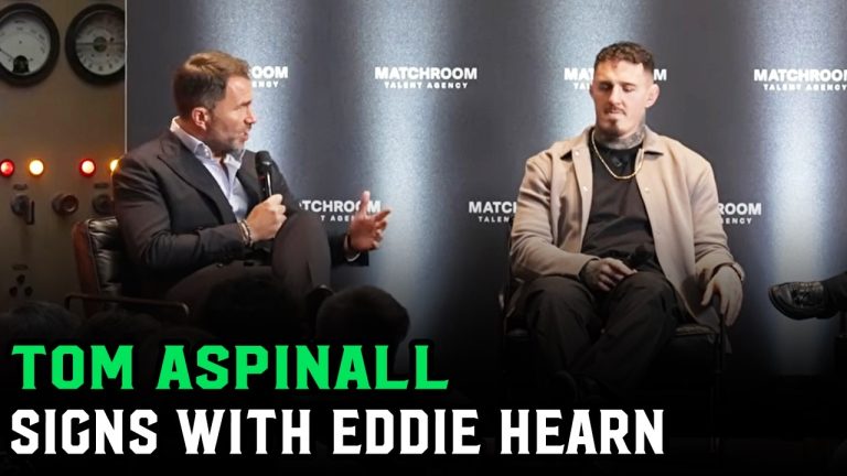 découvrez la signature de tom aspinall avec matchroom talent, une étape clé dans la carrière de ce combattant prometteur de mma.